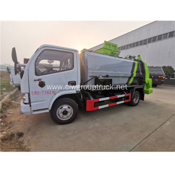 Dongfeng low price trash compactor truck